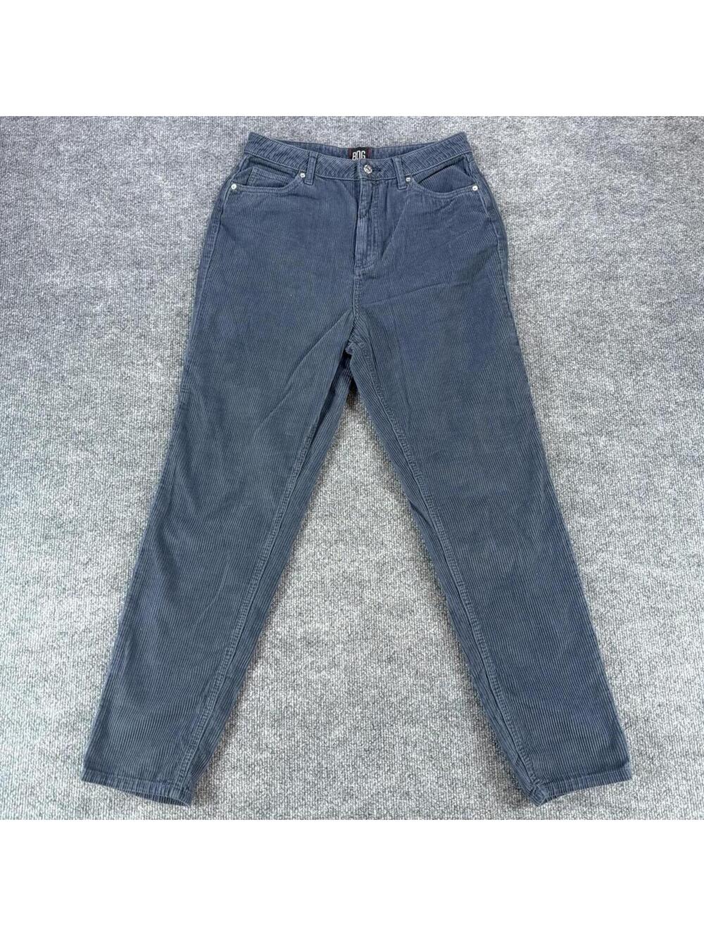 BDG Urban Outfitters Dark Navy Blue Corduroy Pants Mom High Rise‎ Women's 30